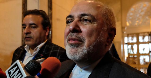 Irans utrikesminister Mohammad Javad Zarif. ALASDAIR PAL / TT NYHETSBYRÅN