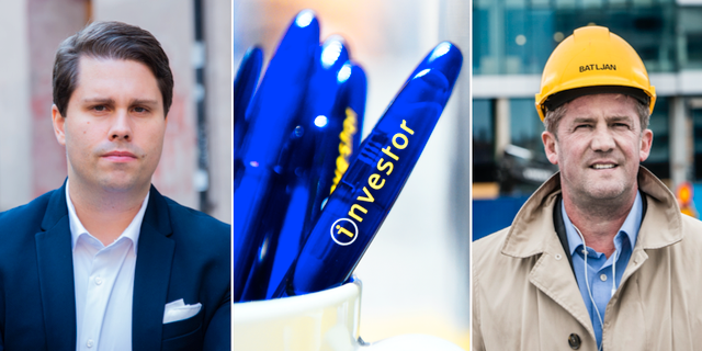 Avanzas sparekonom Nicklas Andersson och SBB:s vd Ilija Batljan. 
