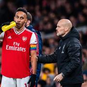 Pierre-Emerick Aubameyang och Fredrik Ljungberg.