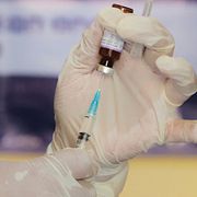 Arkivbild, vaccin mot mässling.