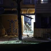 En detonation inträffade natten till den 22 april vid ett flerfamiljshus i Borås.