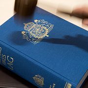 STOCKHOLM 20180126
Lagbok, Sveriges Rikes Lag 2018
Foto: Henrik Montgomery / TT / kod 10060