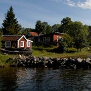 Sjötomt på Gräskö i Stockholms skärgård. Arkivbild.