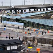 Projekt Slussen. Mälarterrassen och Centralbron, 2024.