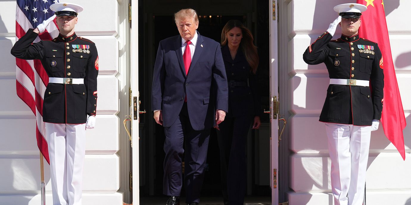 Donald och Melania Trump.