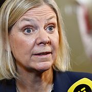 Socialdemokraternas partiledare Magdalena Andersson.