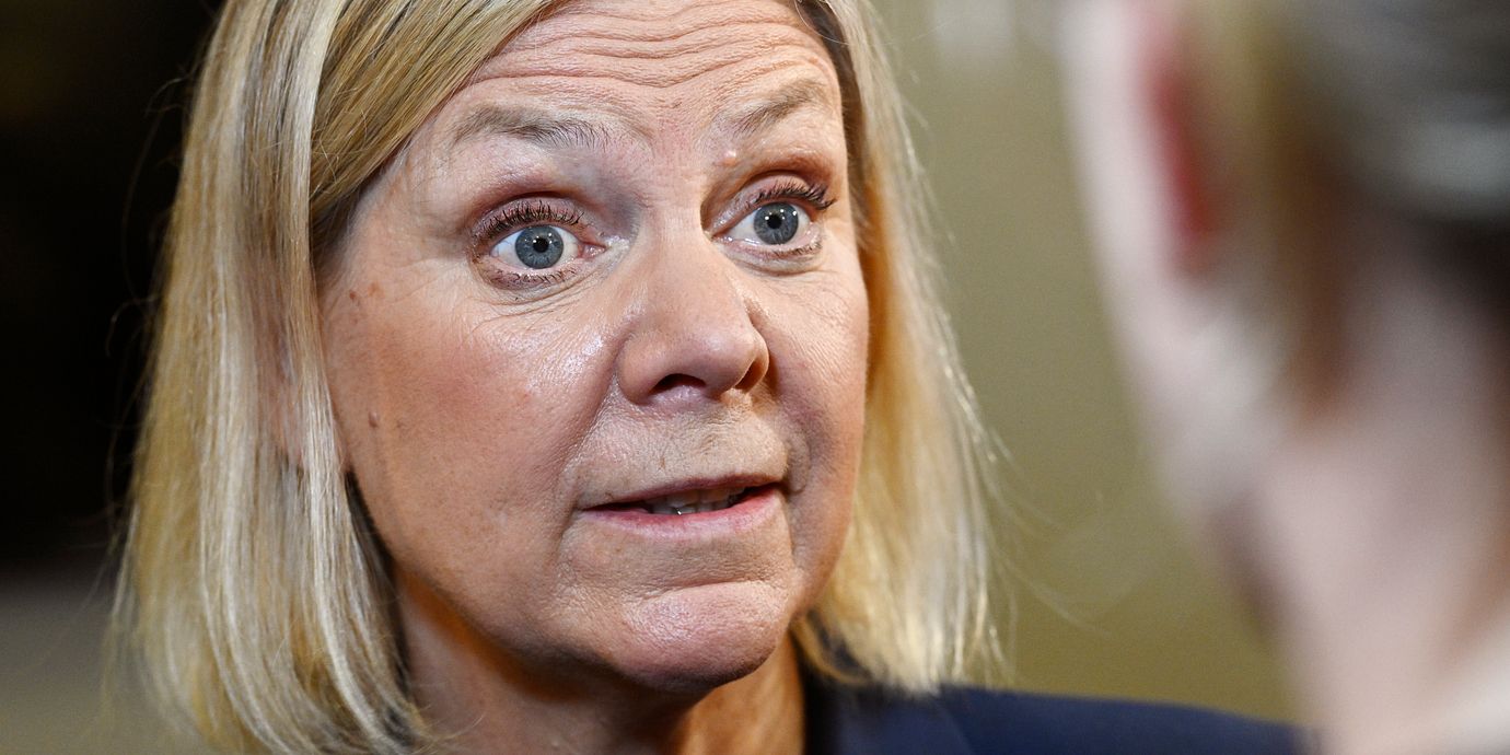 Socialdemokraternas partiledare Magdalena Andersson.