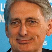 Storbritanniens finansminister Philip Hammond och avgående premiärminister Theresa May. 