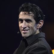 Josef Fares, kreativ chef och grundare av Hazelight Studios, talade på tech-eventet Techarena på Strawberry arena i Stockholm i februari i år.