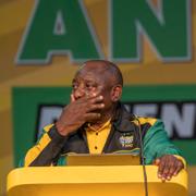 President Cyril Ramaphosa, ANC:s ledare.