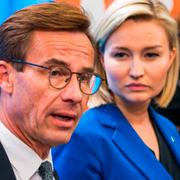 Ulf Kristersson och Ebba Busch Thor. 