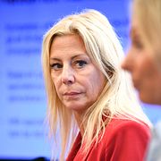 Arkivbild på Sverigedemokraternas Linda Lindberg.