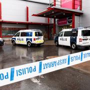 Polisinsats i samband med attentatet