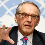 Jan Eliasson under sin tid som FN:s vice generalsekreterare. 