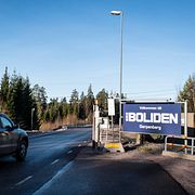 Infarten till Garpenberg.