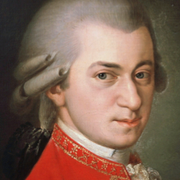 Porträtt av Maria Anna Mozart och Wolfgang Amadeus Mozart.