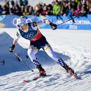 Jonna Sundling tidigare under mästerskapet.