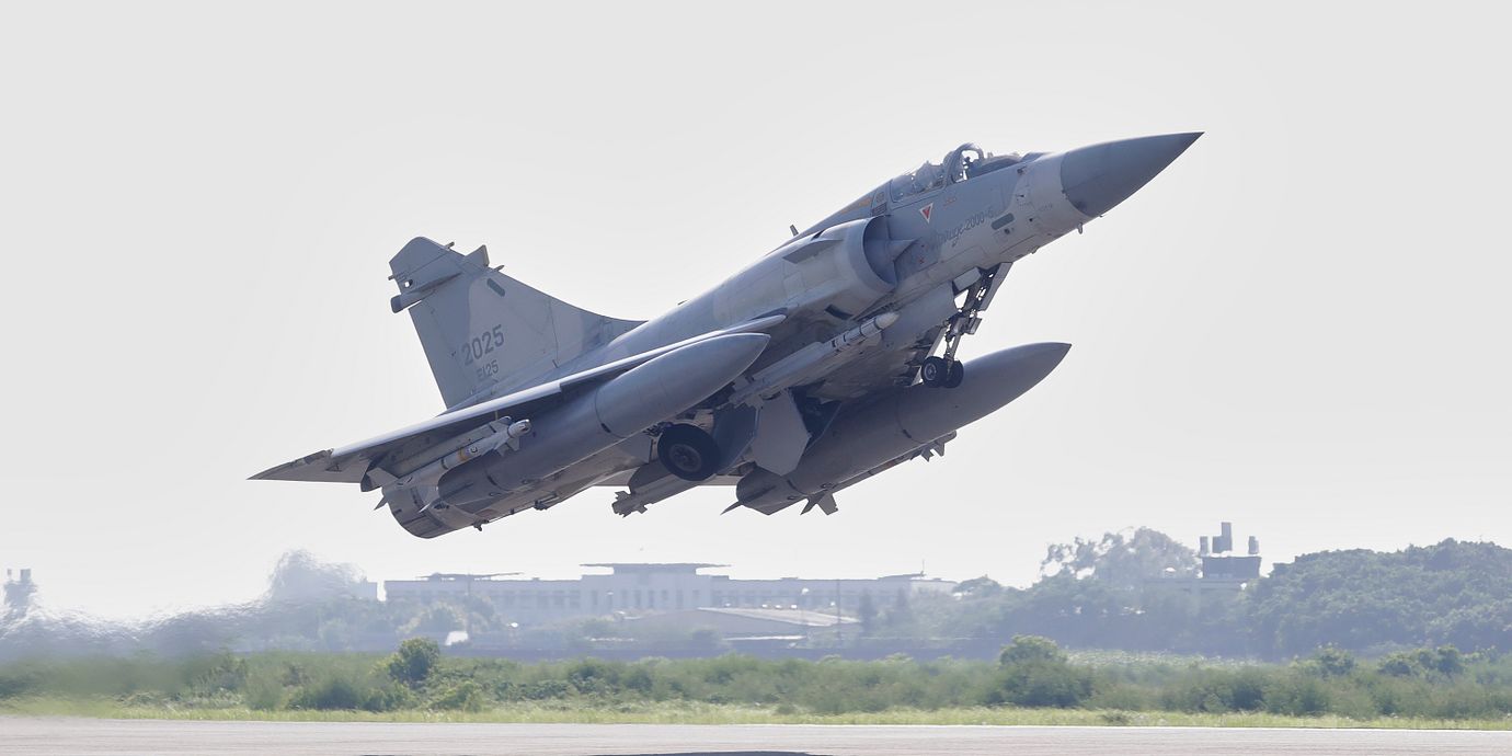Stridsflyget var av modellen Mirage 2000.