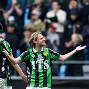 Oscar Pettersson jublar efter 4-0.