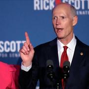 Rick Scott och hans fru Ann Scott. 