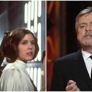 Mark Hamill pratade om den bortgångna kollegan Carrie Fisher på Tonygalan. 