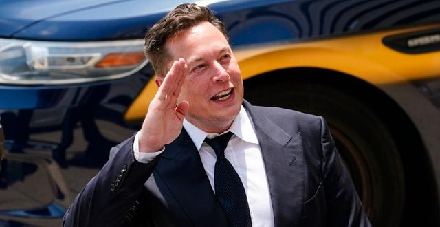 Elon Musk.  Matt Rourke / TT NYHETSBYRÅN