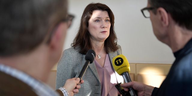 Ann Linde.  Pontus Lundahl/TT / TT NYHETSBYRÅN