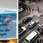 Utanför arbetsförmedlingen Stockholm.