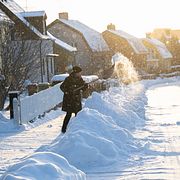 En bild från Enköping, vintern 2024.