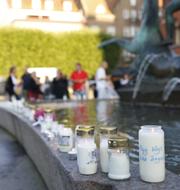 Manifestation i Landskrona i juli efter att flickan hittades död.