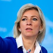 Maria Zacharova.  Alexander Zemlianichenko / AP