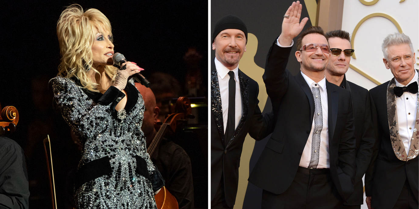 Dolly Parton medverkar på ny U2-skiva.