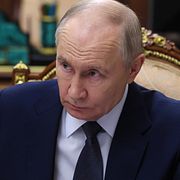 Rysslands president Vladimir Putin.