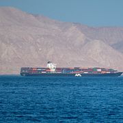 Arkivbild 2021: Iransk kustlinje nära Hormuzsundet.