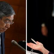 Bank of Japans chef Haruhiko Kuroda, Federal Reserves chef Janet Yellen.