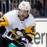 Arkivbild från när Johnson spelade i NHL-klubben Pittsburgh Penguins.