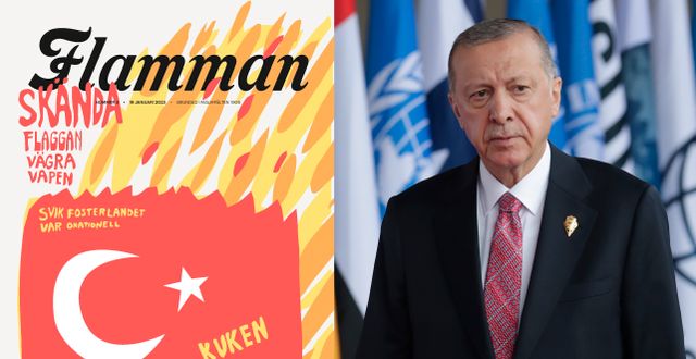 Omslaget av Flamman/Erdogan TT