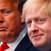 Donald Trump och Boris Johnson