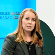 Lööf och Ådahl under tisdagen.