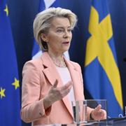 EU-kommissionens ordförande Ursula von der Leyen och statsminister Ulf Kristersson.