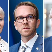 Anna Tenje, Andreas Carlson och Erik Slottner.