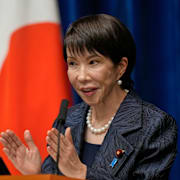Sanae Takaichi, Japans premiärminister.
