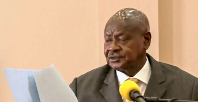 Ugandas president Yoweri Museveni. United Nations / AP