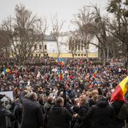 Protesterna. Aurel Obreja / AP