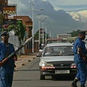 Polis i Burundi. Arkiv.