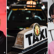 Botström, arkivbild föreställande taxibilar i Stockholm/Mona Sahlin