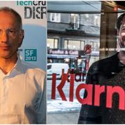 Michael Moritz och Klarnas Sebastian Siemiatkowski