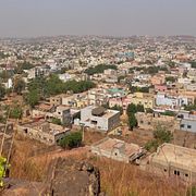 Malis huvudstad Bamako. Bilden är tagen den 25 april.
