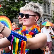 Pride i Budapest, Ungern, den 22 juni 2024. 