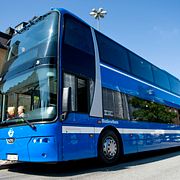 Buss 676 trafikerar Norrtälje-Stockholm.